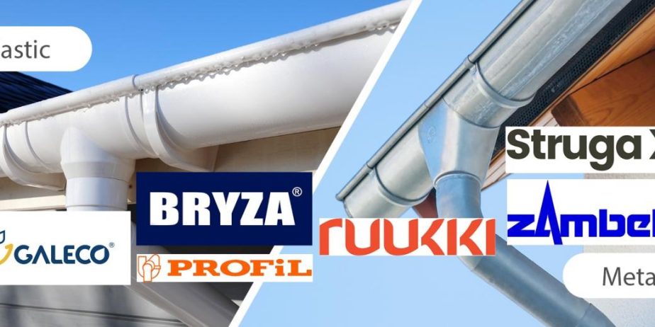Водосток, Водосточная система Profil / Struga / Galeco / Bryza / Zambelli / Ruukki