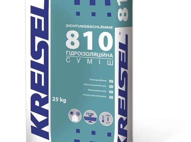 Цементна гідроізоляційна суміш Kreisel 810 /  Expert WP81, 25 кг