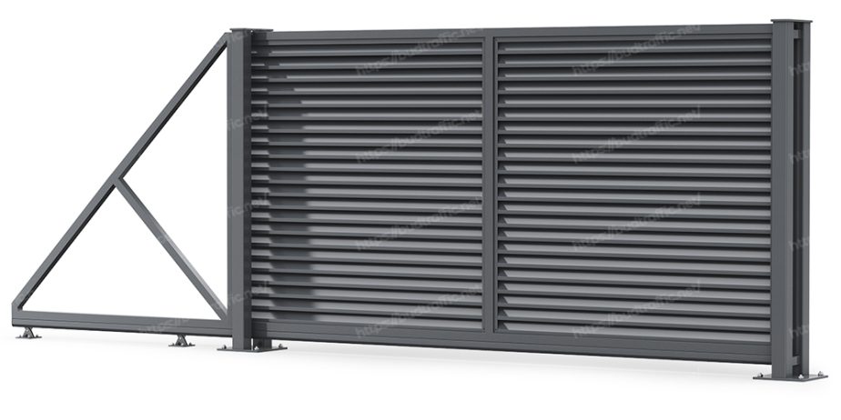Відкатні ворота Жалюзі
