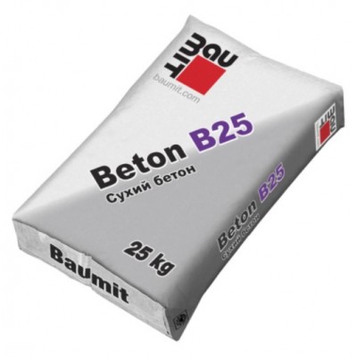 Суміш бетонна модифікована Baumit Beton B25 (25 кг)