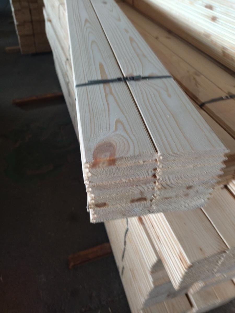 Вагонка дерев’яна матеріал сосна 15х86мм сорт екстра