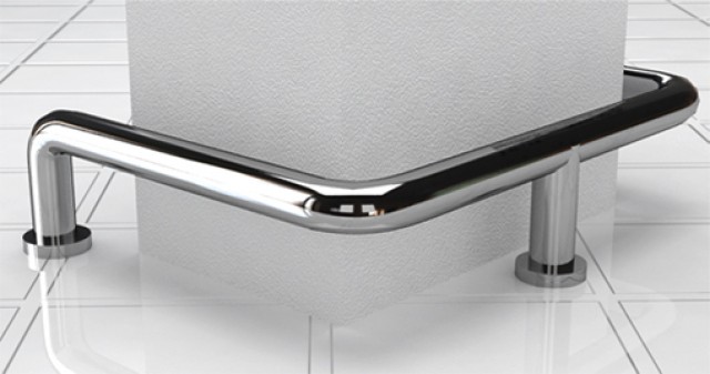 отбойники в супермаркеты нержавеющая сталь