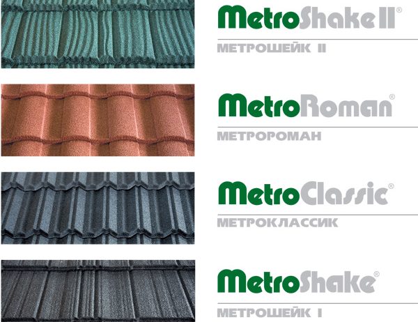 Композитная металлочерепица Metrotile