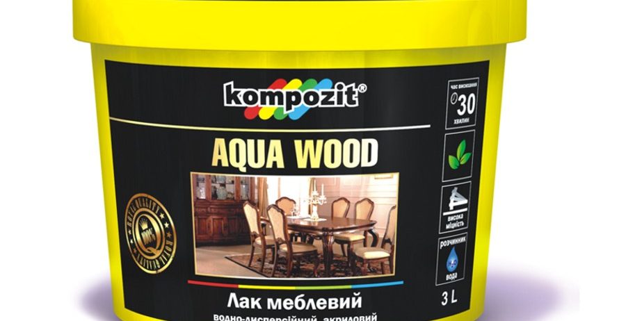 Лак мебельный AQUA WOOD