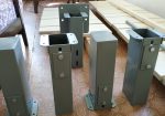 Сходи модульні збірні кутові ‘гусячий крок’, майданчик