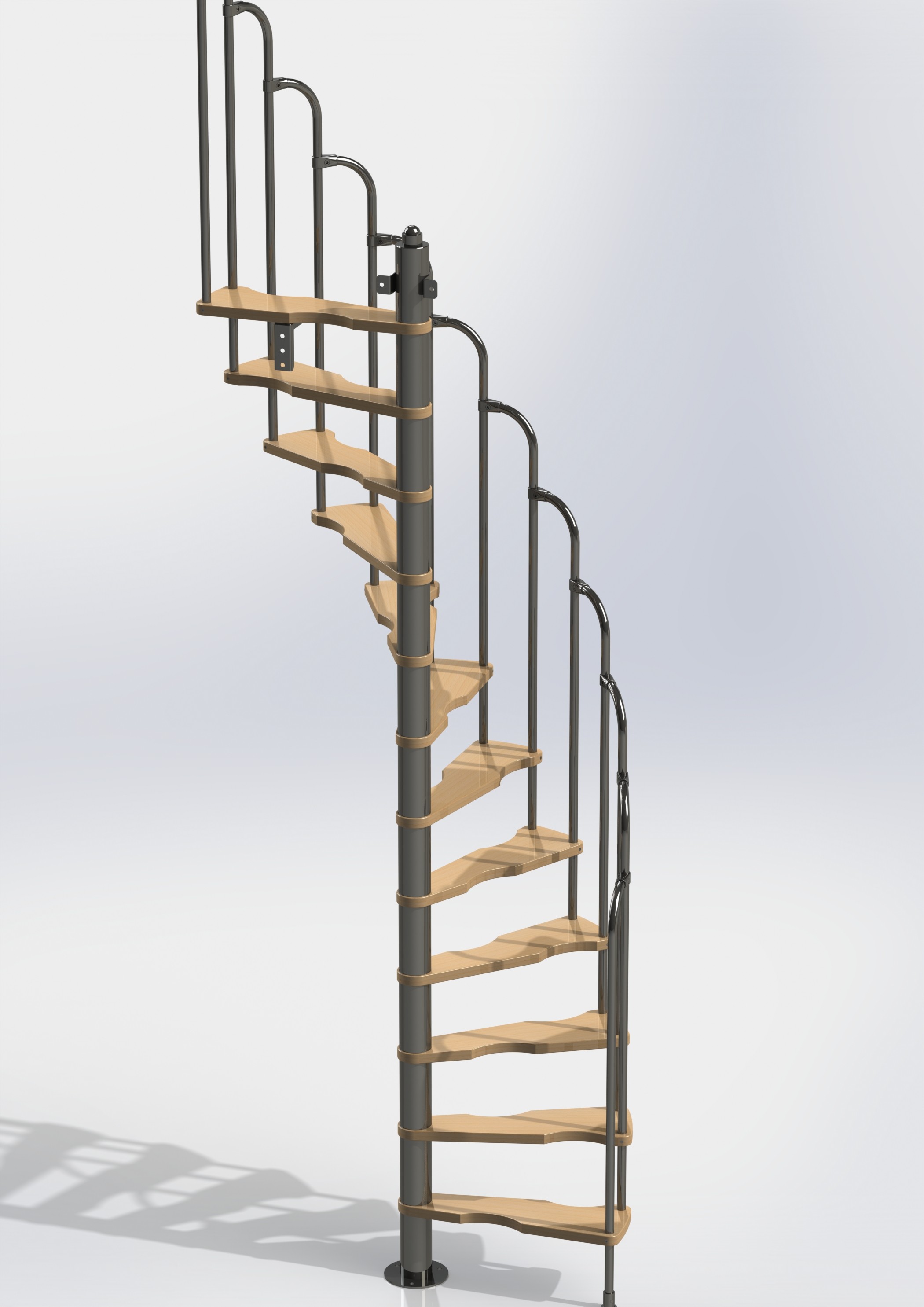 Сходи гвинтові малогабаритні ‘Компакт’