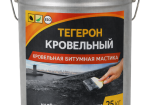 Тегерон Кровельный Ecobit ведро 25,0 кг – кровельная битумная мастика ДСТУ Б В.2.7-108-2001