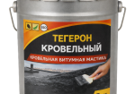Тегерон Кровельный Ecobit ведро 5,0 кг – кровельная битумная мастика ДСТУ Б В.2.7-108-2001