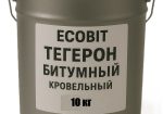 ТЕГЕРОН Битумный ЭКОБИТ ведро 10,0 кг мастика резино-битумная ДСТУ Б В.2.7-106-2001