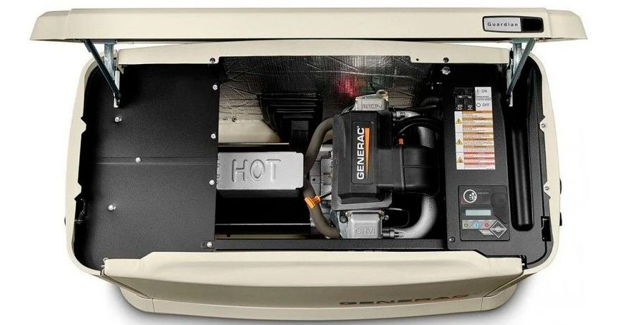 Новий газовий генератор Generac 7146 потужністю 13 кВт з доставкою
