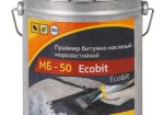 Праймер морозостойкий битумно-масляный МБ-50 Ecobit ведро 3,0 л ДСТУ Б.В.2.7-108-2001 ( ТУ 16-503.073-70)