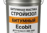 Битумная мастика СтройИзол Битумный ЭКОБИТ ведро 10,0 кг ДСТУ Б В.2.7-108-2001 ( ГОСТ 30693-2000)