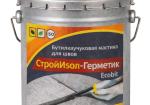 СтройИзол-Герметик ЭКОБИТ ведро 3,0 кг бутилкаучуковая мастика для швов ДСТУ Б В.2.7-108-2001 (ГОСТ 30693-2000)