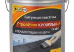 Битумная мастика ведро 25,0 кг СтройИзол Кровельный Ecobit ДСТУ Б В.2.7-108-2001 ( ГОСТ 30693-2000)