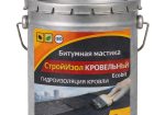 Битумная мастика ведро 5,0 кг СтройИзол Кровельный Ecobit ДСТУ Б В.2.7-108-2001 ( ГОСТ 30693-2000)