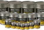 Мастика асфальтовая ХАМАСТ ЭКОБИТ ведро 25,0 кг ГОСТ 30693-2000