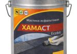 Мастика асфальтовая ХАМАСТ ЭКОБИТ ведро 25,0 кг ДСТУ Б.В.2.7-108-2001 (ГОСТ 30693-2000)