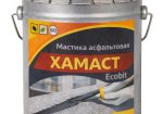 Мастика асфальтовая ХАМАСТ ЭКОБИТ ведро 5,0 кг ДСТУ Б.В.2.7-108-2001 (ГОСТ 30693-2000)
