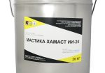 Мастика асфальтовая ХАМАСТ ЭКОБИТ ведро 25,0 кг ДСТУ Б.В.2.7-108-2001 (ГОСТ 30693-2000)