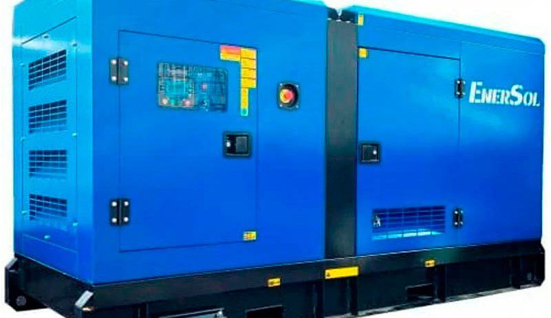 Сучасний генератор на дизелі EnerSol SCFS-35DM із швидкою доставкою