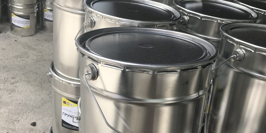 Праймер РЕЗАПЛАСТ Ecobit ведро 10,0 л кровельный для швов резино-битумный ТУ 21-27-105-83