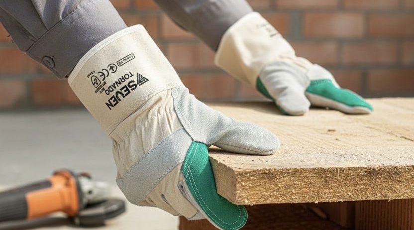 Робочі рукавиці SEVEN з доставкою по Україні. Власне виробництво!