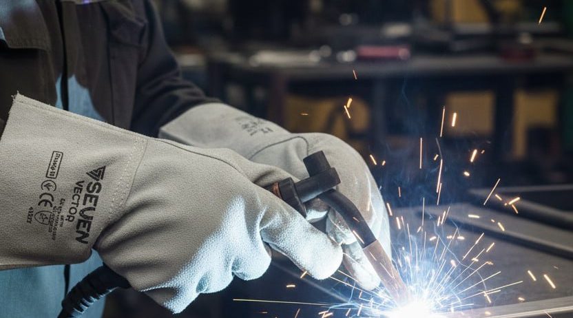 Робочі рукавиці SEVEN з доставкою по Україні. Власне виробництво!