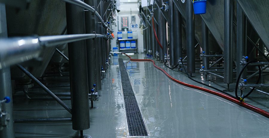 Промислова підлога для пивоварні «Правда»