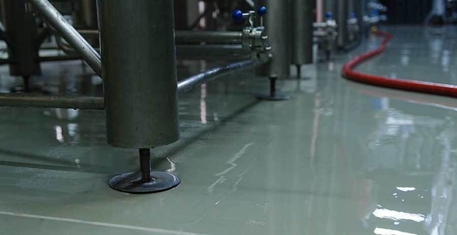 Промислова підлога для пивоварні «Правда»