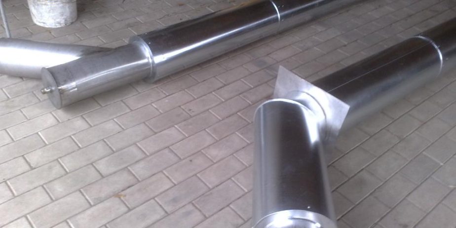 Дымоходы нержавеющие для котлов и каминов и нестандартные детали к ним