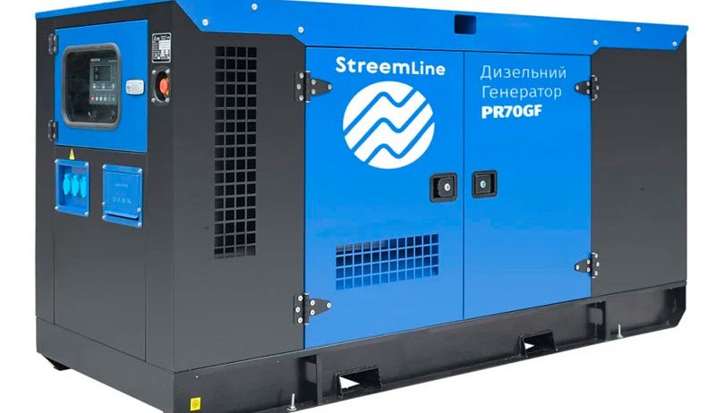 Надійний генератор дизельний StreemLine PR70GF