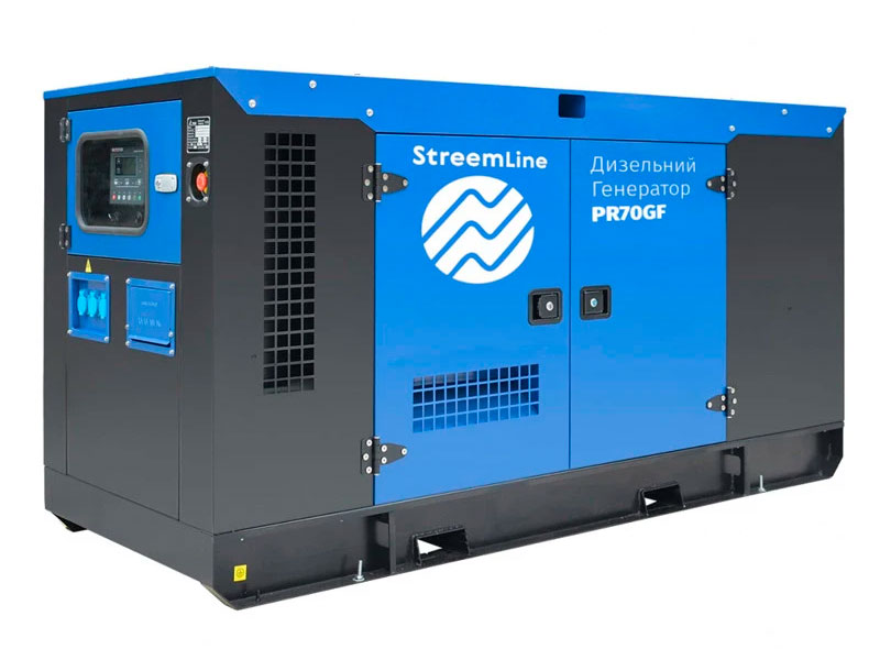 Надійний генератор дизельний StreemLine PR70GF